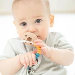 Pacifier Clips|Pacifiers + Clips-Bella Tunno Beaded Pacifier Clip