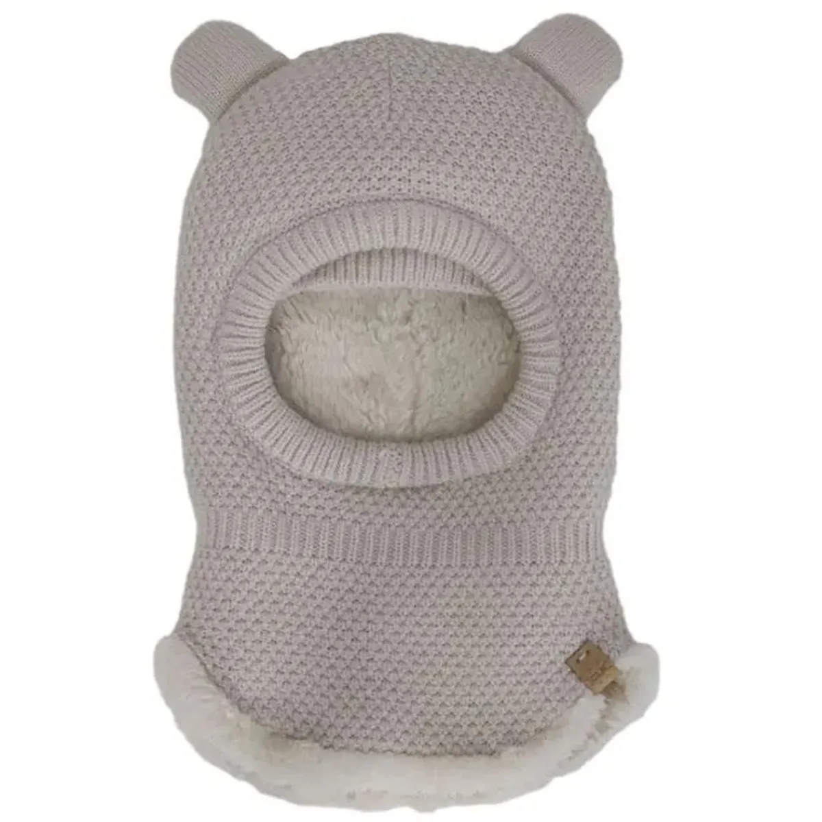 Winter Hats-Calikids Bear Knit Balaclava