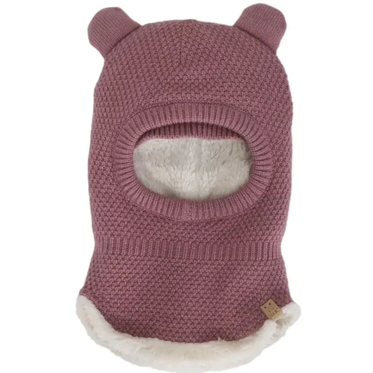 Winter Hats-Calikids Bear Knit Balaclava