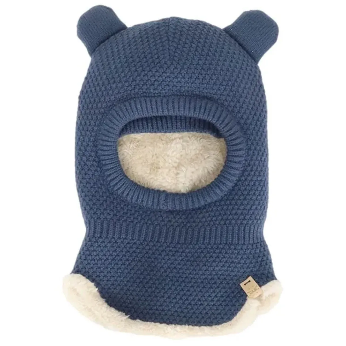 Winter Hats-Calikids Bear Knit Balaclava