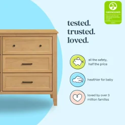 Dressers-DaVinci Beau 6 Drawer Dresser