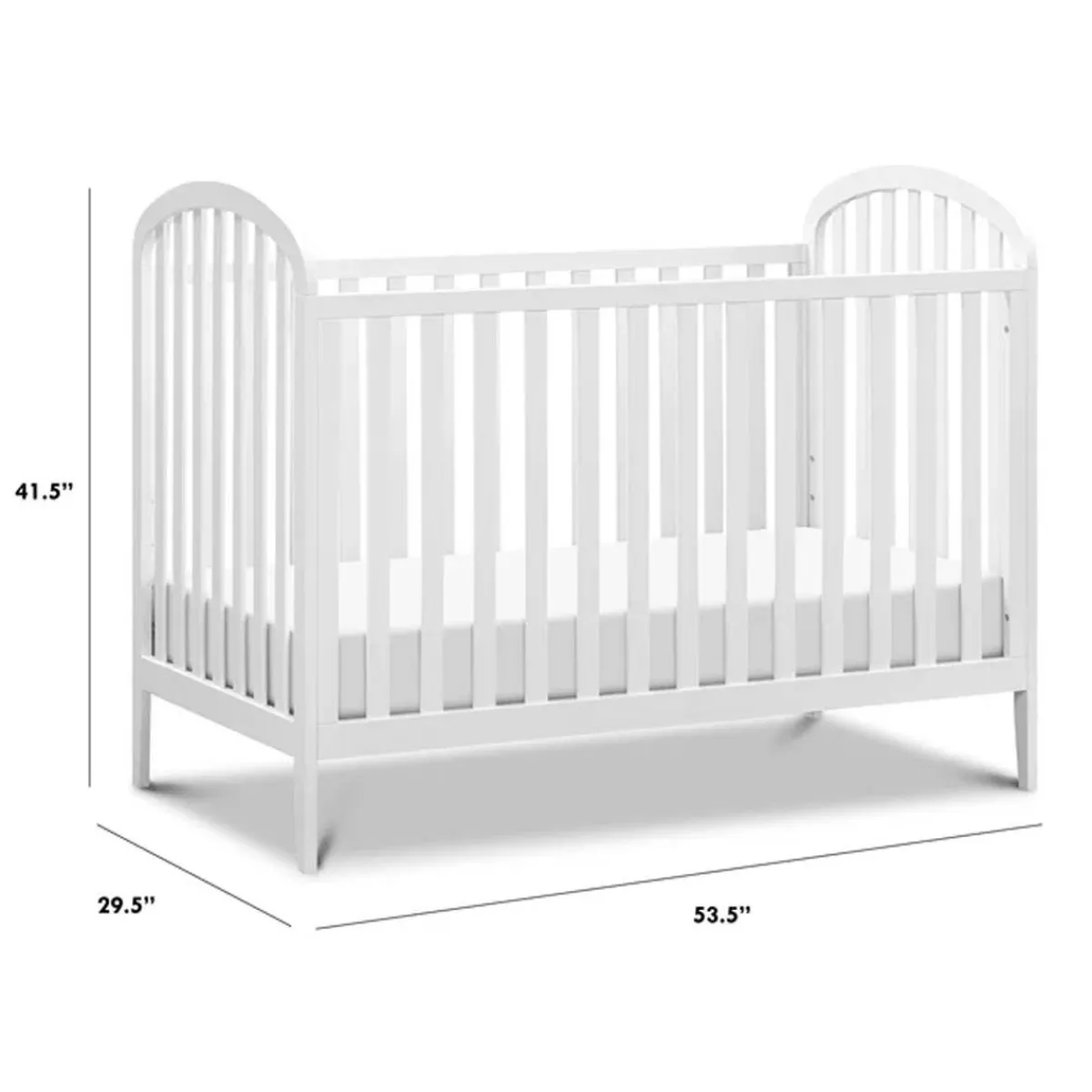 Convertible Cribs-DaVinci Beau 3-in-1 Crib