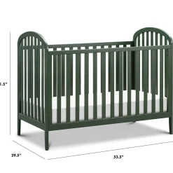 Convertible Cribs-DaVinci Beau 3-in-1 Crib (Designer)