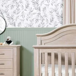 Convertible Cribs-Monogram by Namesake Beckett Curved Top 4-in-1 Crib (Rustic)