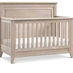 Convertible Cribs-Monogram by Namesake Beckett Flat Top 4-in-1 Crib (Rustic)