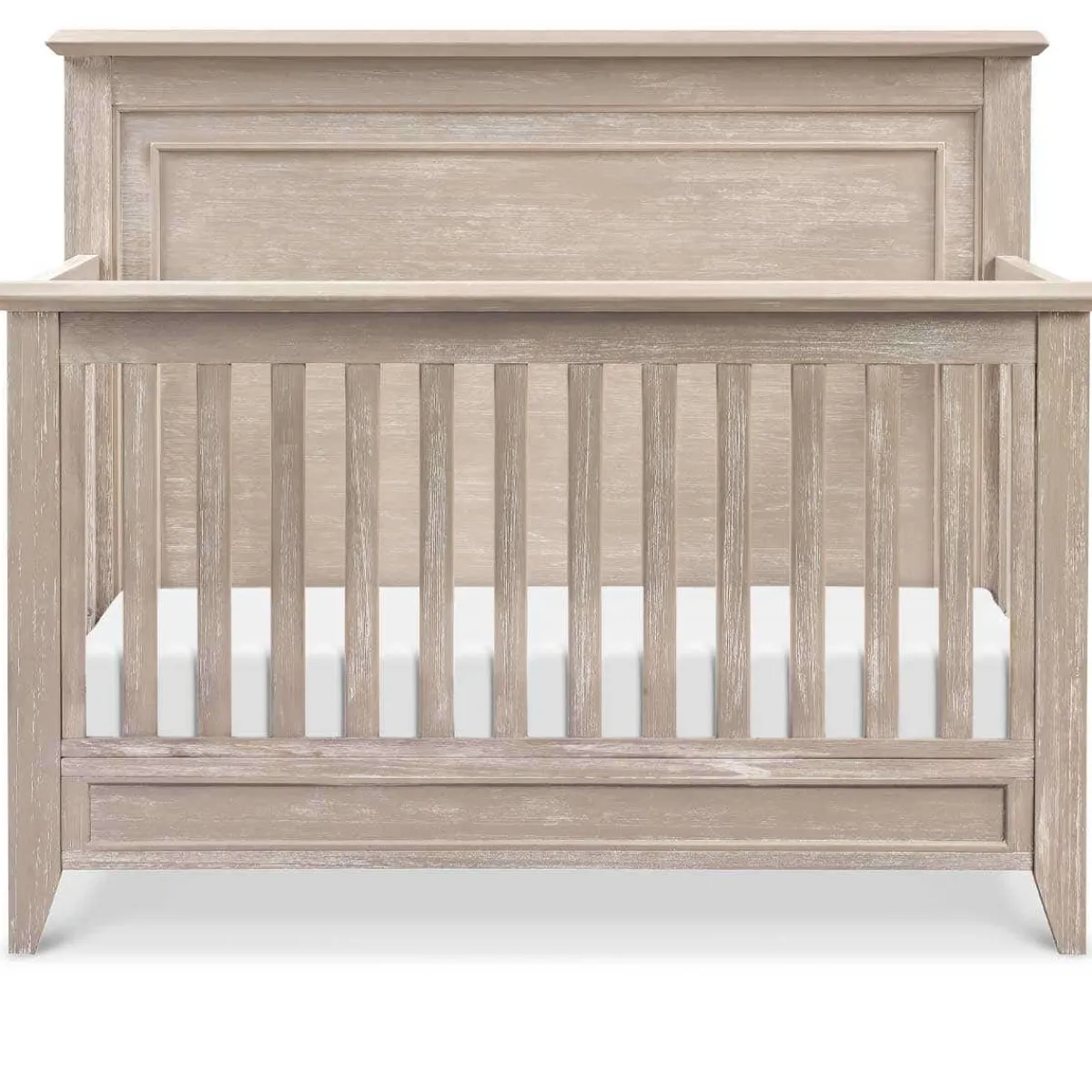 Convertible Cribs-Monogram by Namesake Beckett Flat Top 4-in-1 Crib (Rustic)