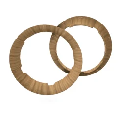 Stroller Accessories-Bugaboo Bee5 - Wheel Caps (Signature) Wood