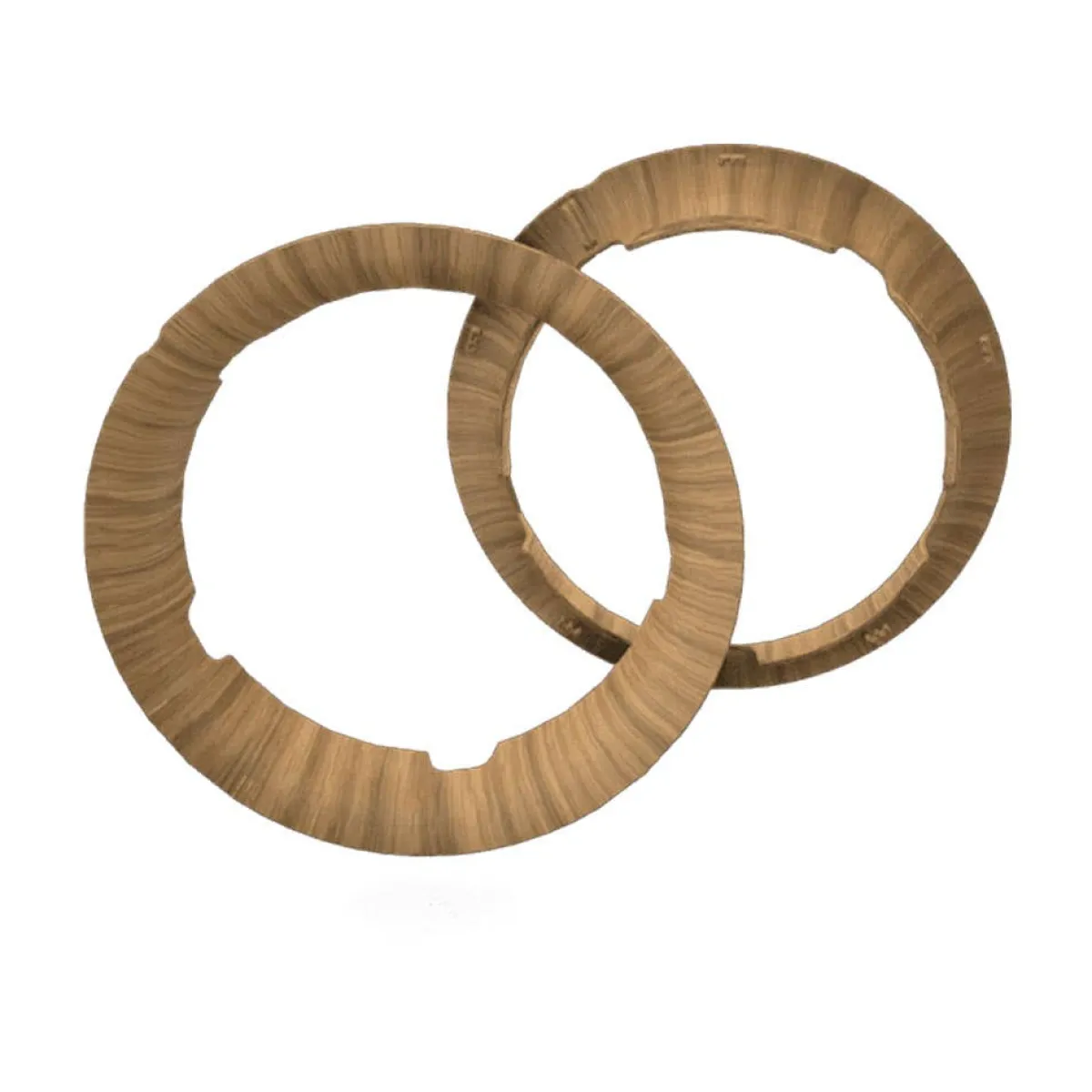 Stroller Accessories-Bugaboo Bee5 - Wheel Caps (Signature) Wood