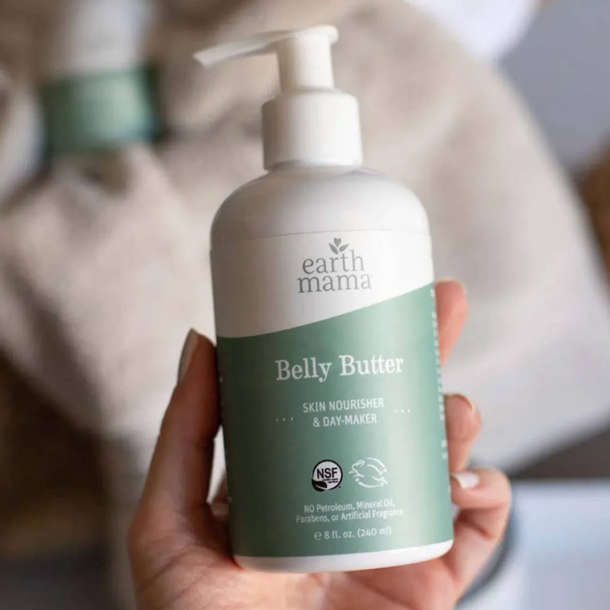 Stretch Mark Cream + Serum-Earth Mama Organics Belly Butter