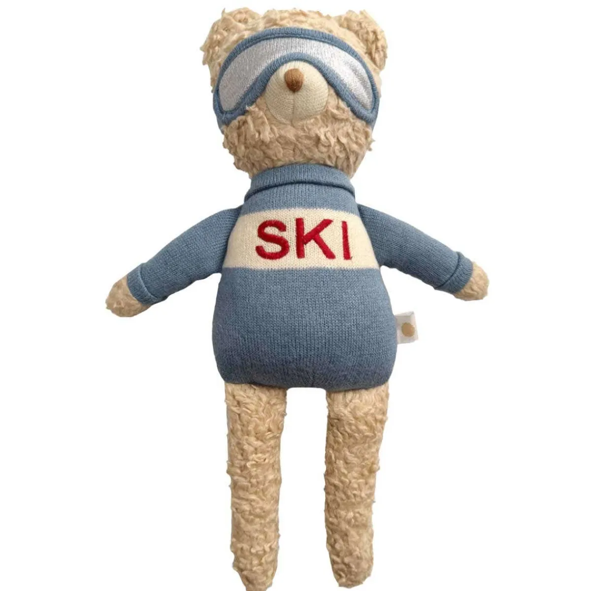 Plush Animals-Blueberry Hill Benjamin Ski Bear