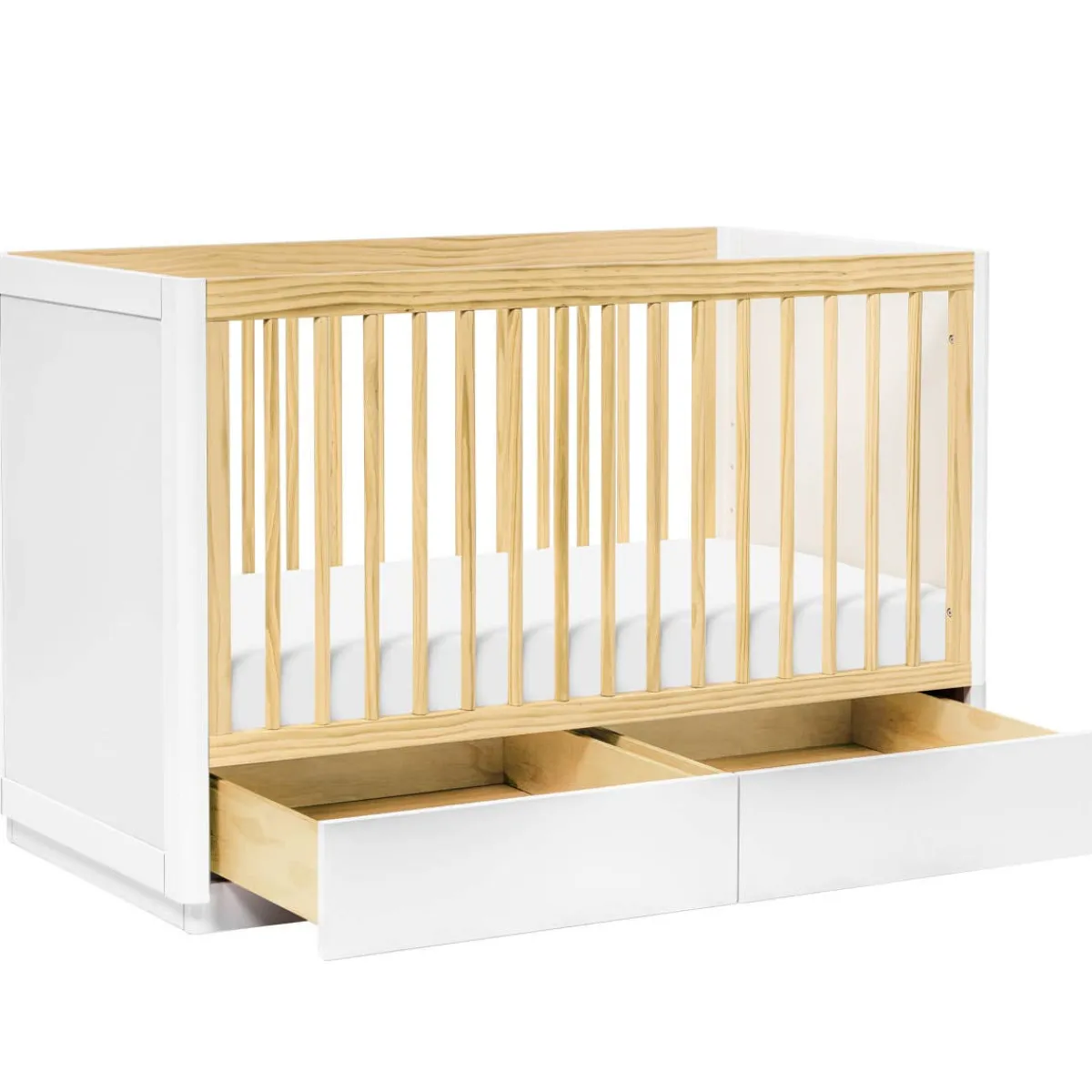 Wck Exclusive Furniture|Convertible Cribs-Babyletto Bento 3-in-1 Storage Crib
