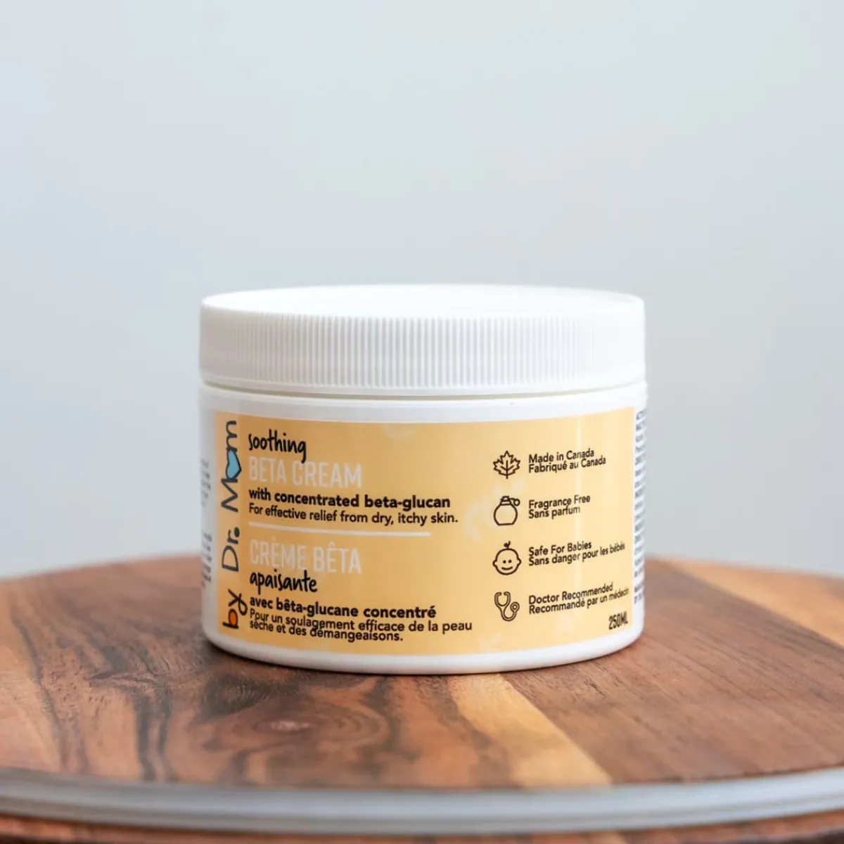 Kids Lotion|Infant Moisturizer-by Dr. Mom Beta-Glucan Cream (250 mL)