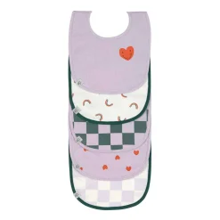 Bibs + Burps-Lassig Bib (5 Pack)