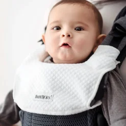 Teething Bibs|Baby Carriers-BABYBJÖRN Bib for Carrier Harmony Natural White