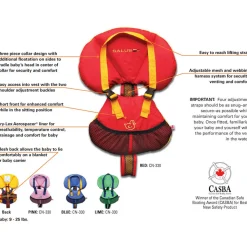 Water Safety-Salus Bijoux Baby Vest
