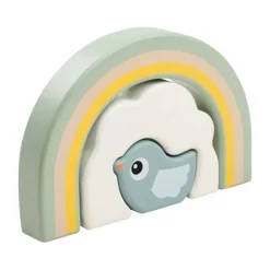 Wooden Toys|Stack + Nest Toys-Done By Deer Birdee Stacking Tunnel