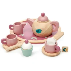 Pretend Play|Wooden Toys-Tender Leaf Toys Birdie Tea Set