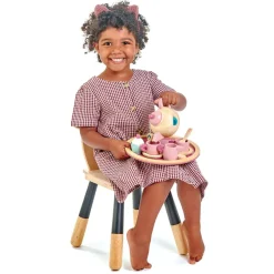 Pretend Play|Wooden Toys-Tender Leaf Toys Birdie Tea Set