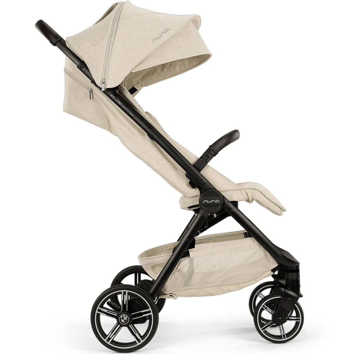 Travel Strollers-Nuna BMW TRVL LX Stroller Mica