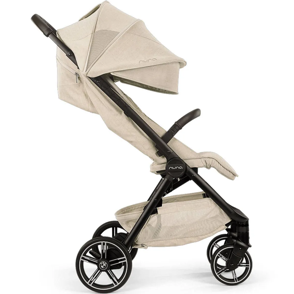 Travel Strollers-Nuna BMW TRVL LX Stroller Mica