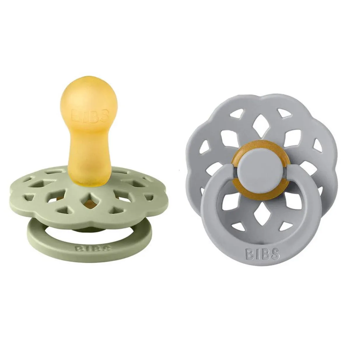 Pacifiers + Clips-Bibs Boheme Pacifier (2 Pack)