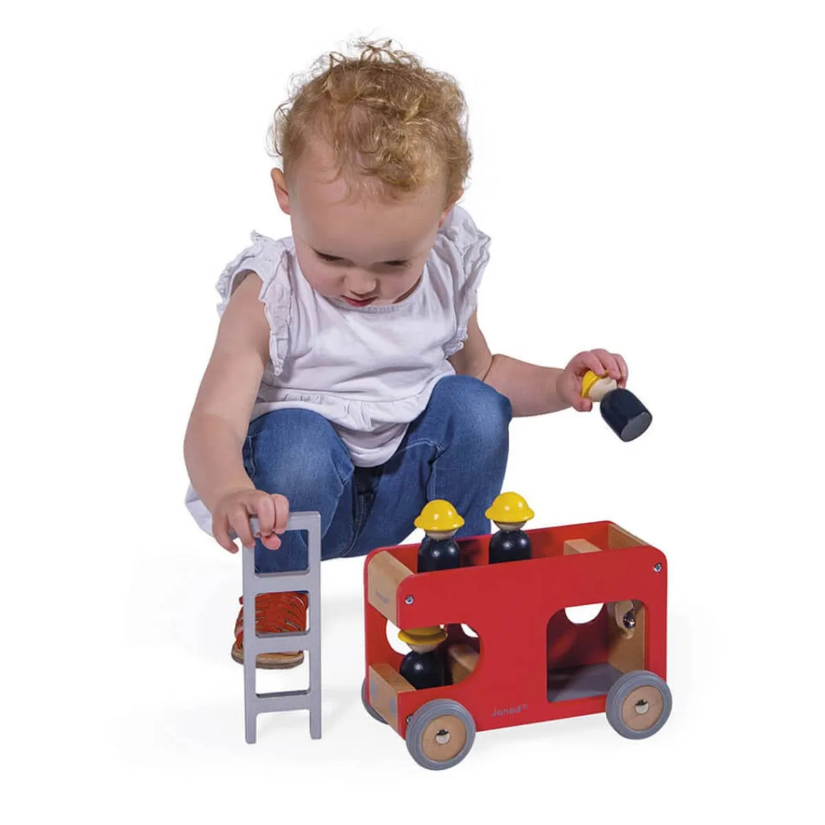 Cars + Trucks|Pretend Play-Janod Bolid Fire Engine