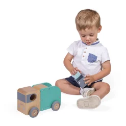 Pretend Play|Wooden Toys-Janod Bolid Recycling Truck
