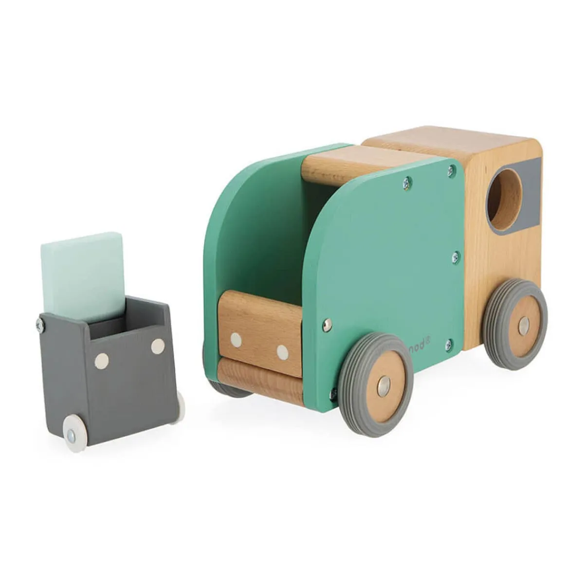 Pretend Play|Wooden Toys-Janod Bolid Recycling Truck