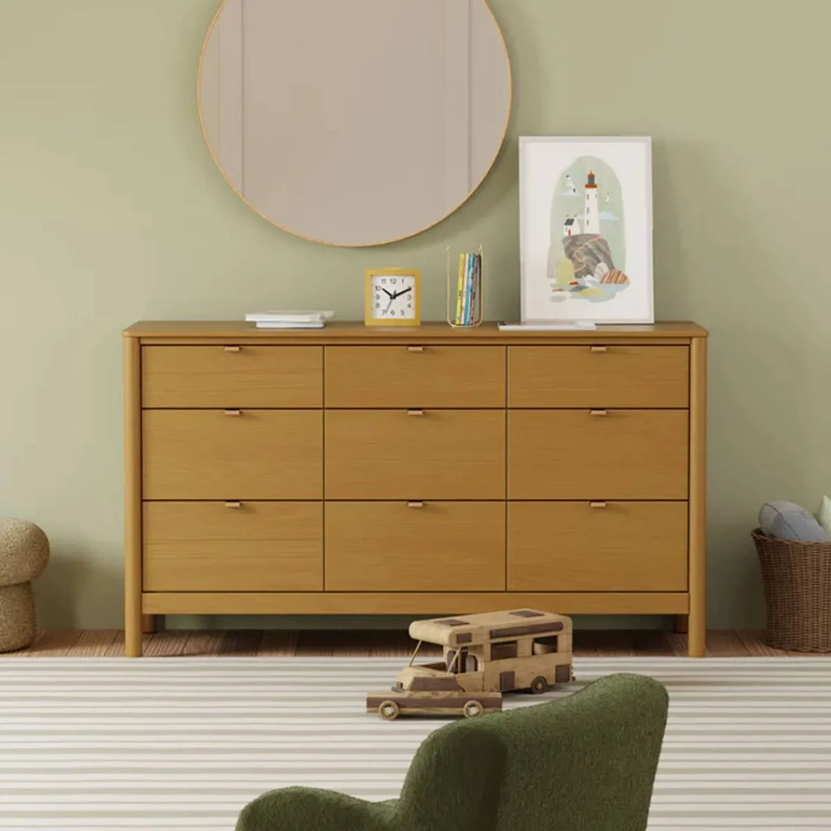 Dressers-Babyletto Bondi 9 Drawer Dresser