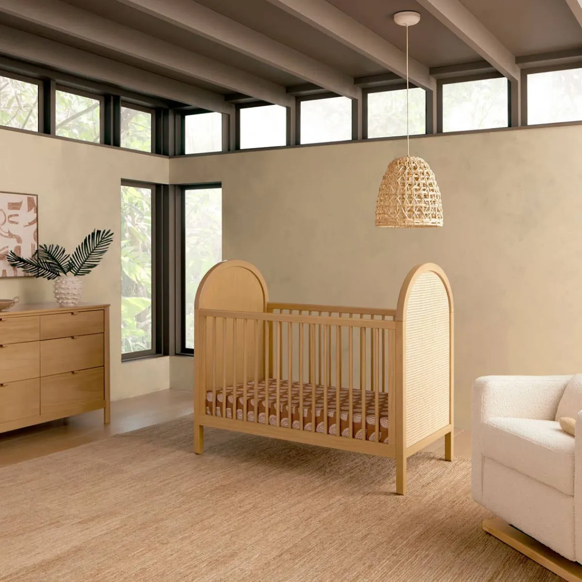 Convertible Cribs-Babyletto Bondi Cane 3-in-1 Crib