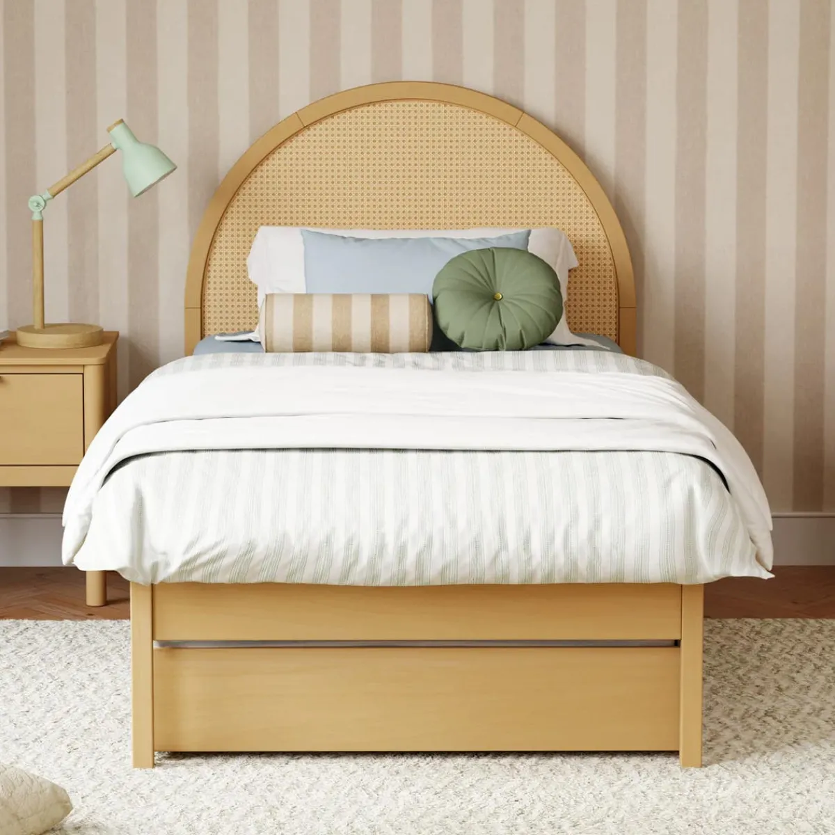 Bed Accessories|Twin Beds + Trundles-Babyletto Bondi Twin Storage Trundle Bed