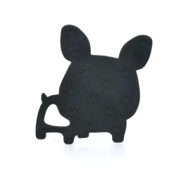 Teethers|Pacifiers + Clips-LouLou Lollipop Boston Terrier Teether