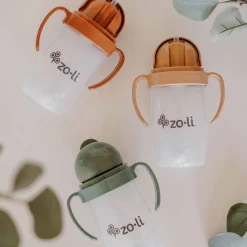Kids Drinkware|Sippy Cups + Straw Cups-Zoli BOT 2.0 Straw Sippy Cup (10 oz)