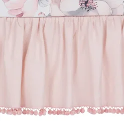 Crib Bedding Sets-Lambs & Ivy Botanical Baby 4 Piece Crib Set