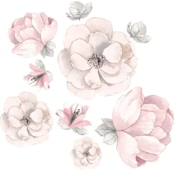 Crib Bedding Sets-Lambs & Ivy Botanical Baby 4 Piece Crib Set