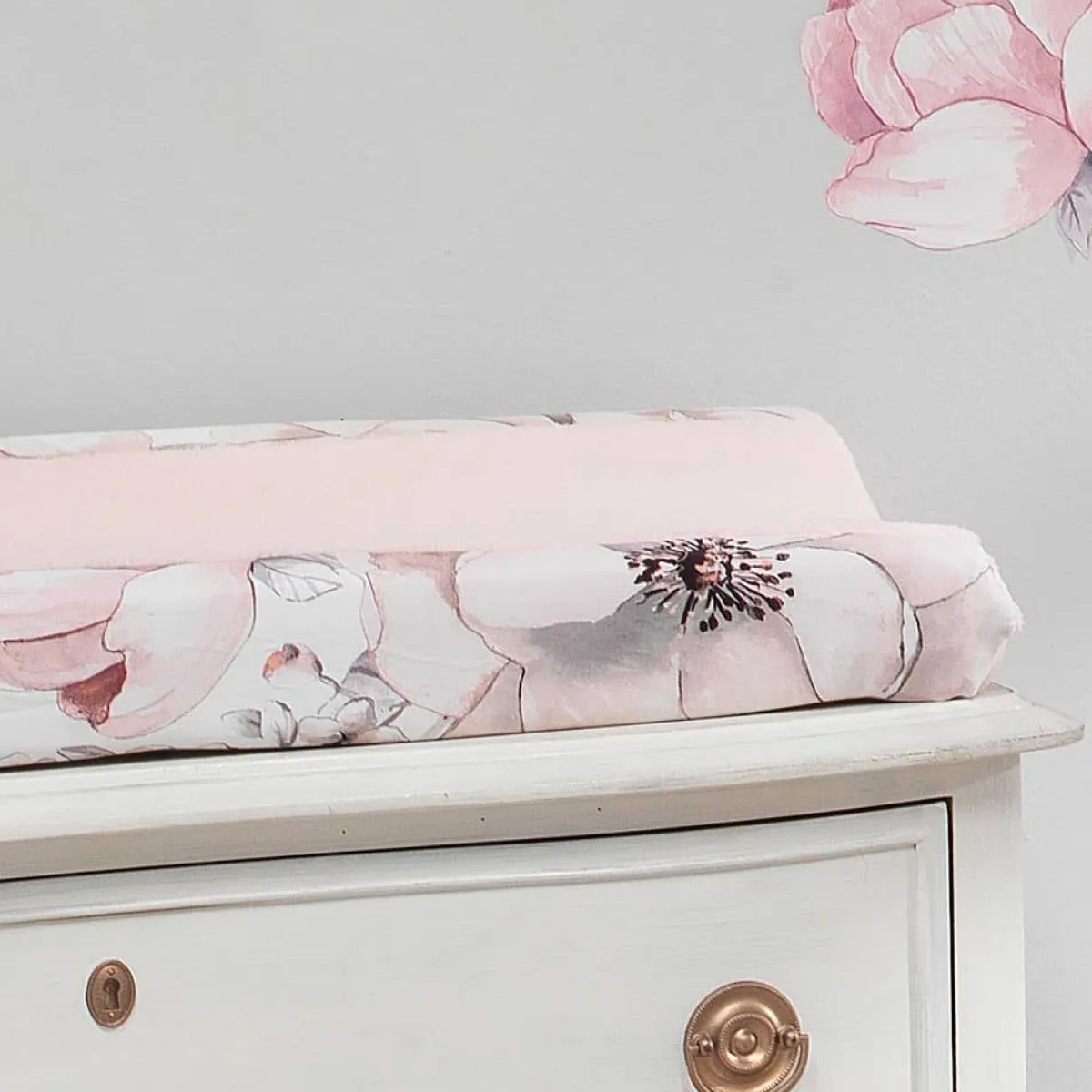 Changing Pads + Covers-Lambs & Ivy Botanical Baby Changing Pad Cover