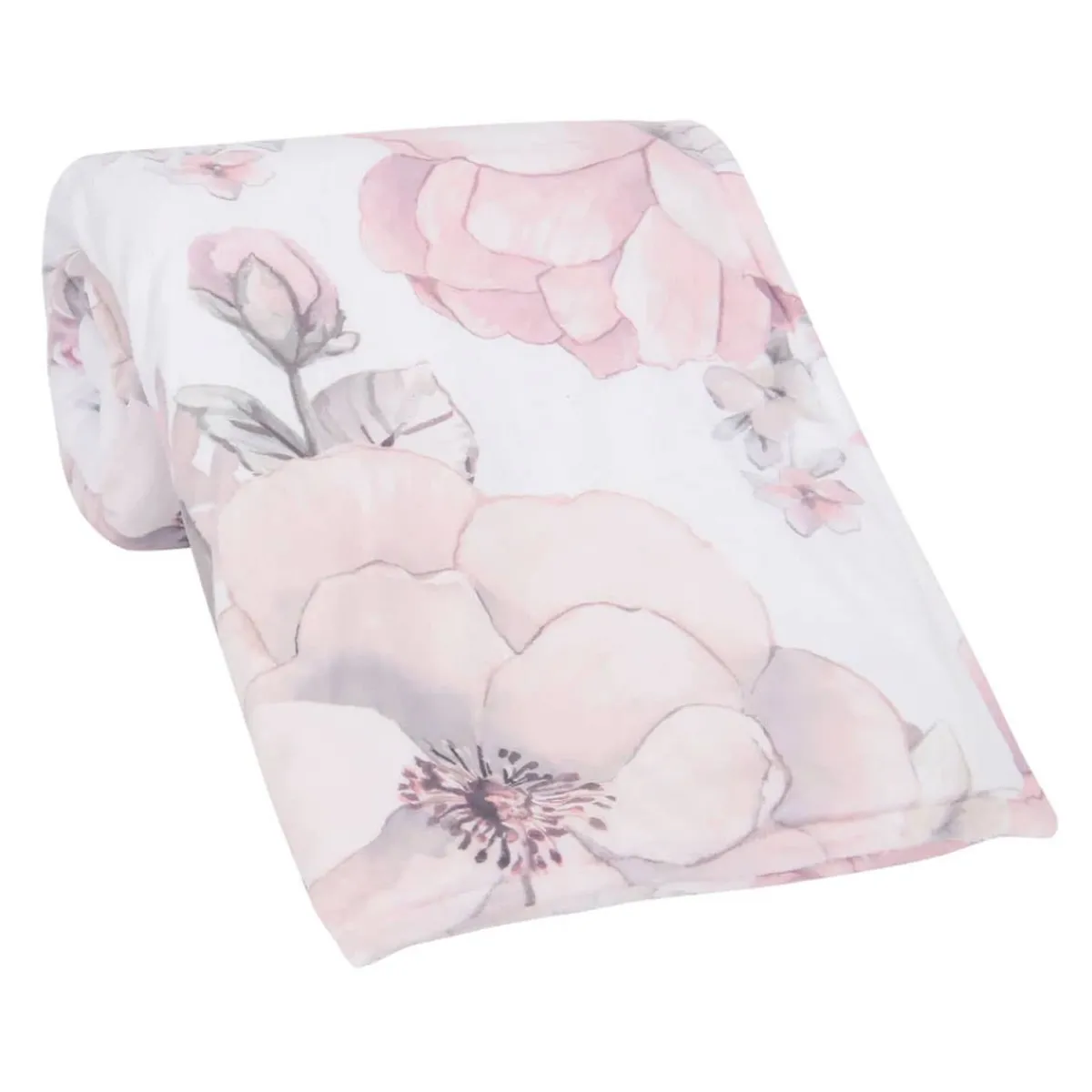 Blankets-Lambs & Ivy Botanical Baby Sherpa Blanket