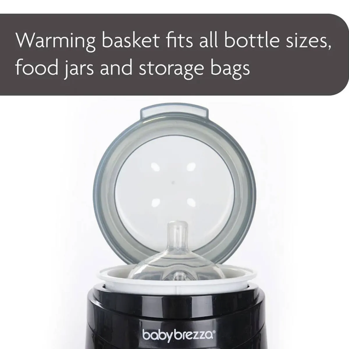 Baby Food Prep + Storage|Formula Dispensers-Baby Brezza Bottle + Breast Milk Warmer