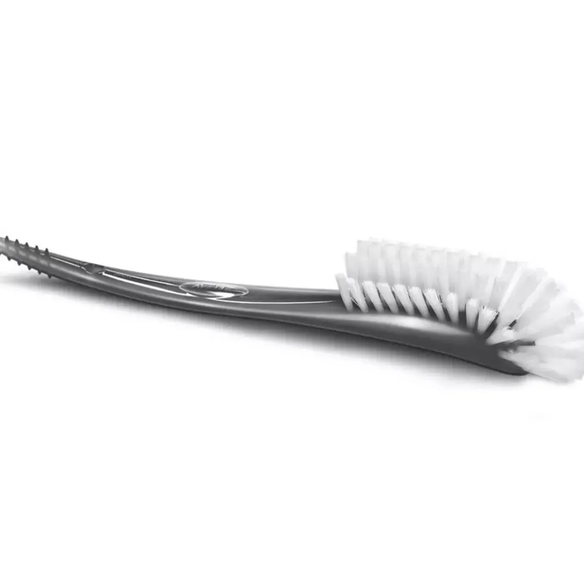 Nipples + Bottle Accessories|Bottle Brushes + Drying Racks-Philips Avent Bottle & Nipple Brush Grey