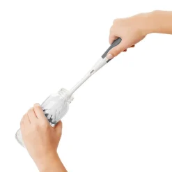 Bottle Brushes + Drying Racks-Oxo Tot Bottle Brush Cleaner with Stand