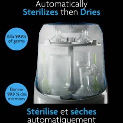 Bottle Sterilizers-Baby Brezza Bottle Washer Pro