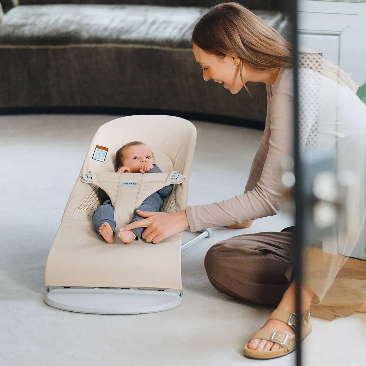 Bouncers-BABYBJÖRN Bouncer Balance Soft (Tri-Fabric)