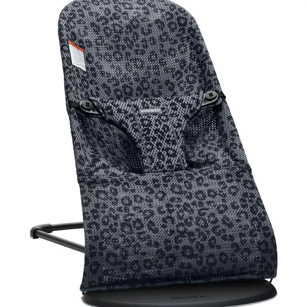 Bouncers-BABYBJÖRN Bouncer Bliss Anthracite/Leopard (Mesh)