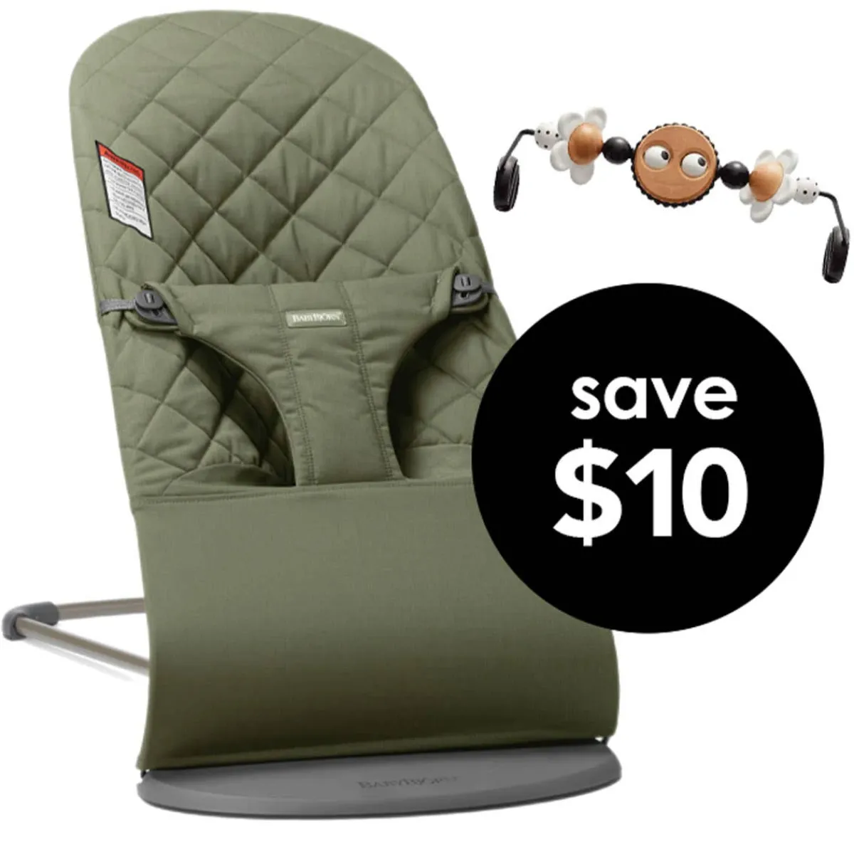 Bouncers-BABYBJÖRN Bouncer Bliss Bundle (Quilted)