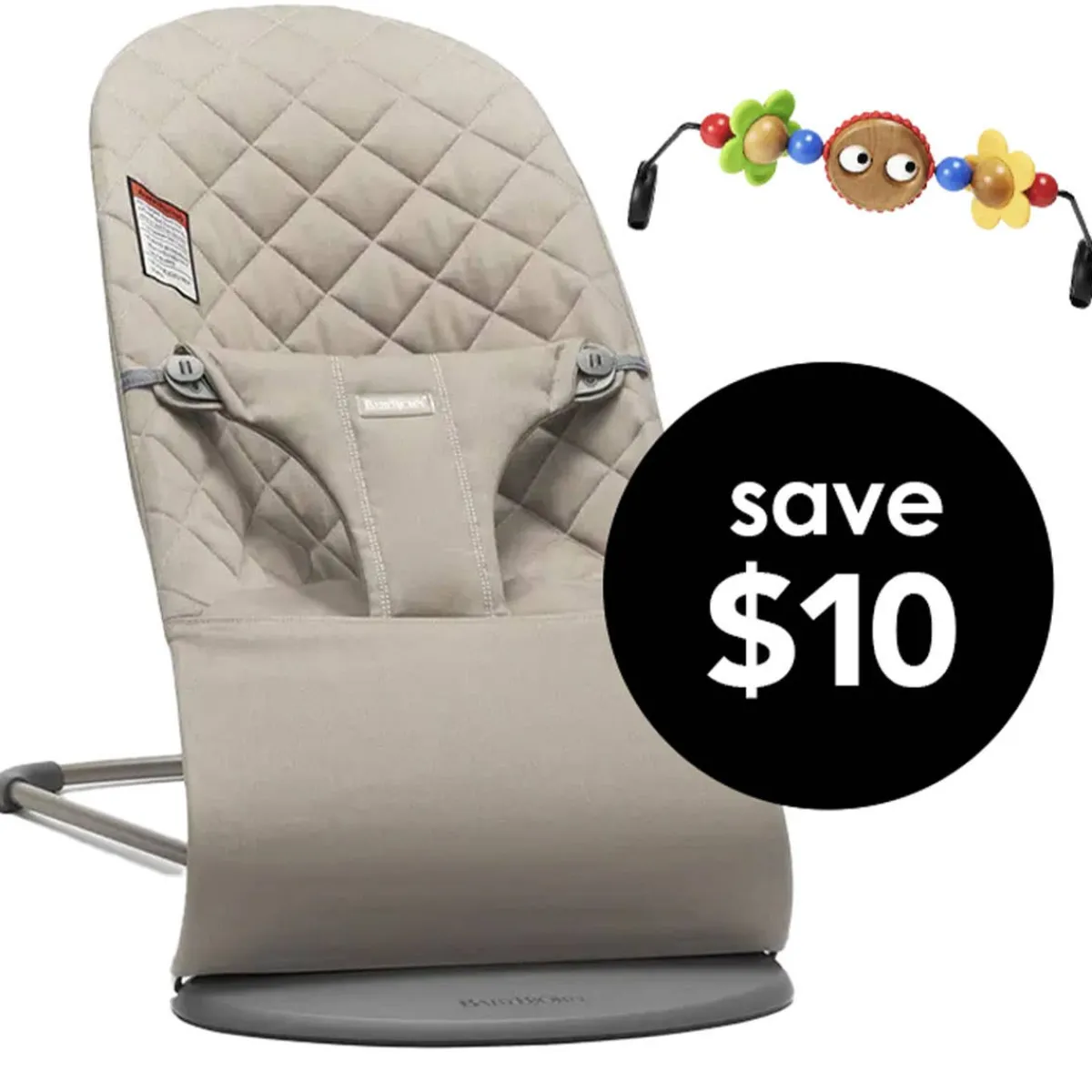 Bouncers-BABYBJÖRN Bouncer Bliss Bundle (Quilted)
