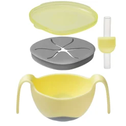 Kids Plates + Bowls|Sippy Cups + Straw Cups-B.Box Bowl & Straw