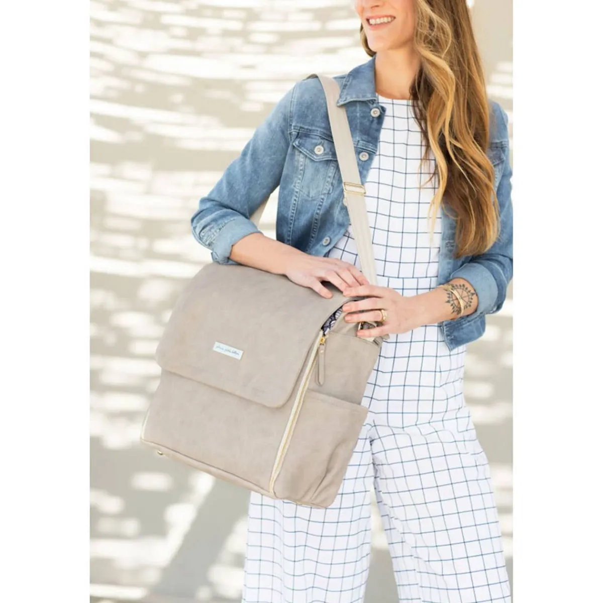 Diaper Bags-Petunia Pickle Bottom Boxy Backpack