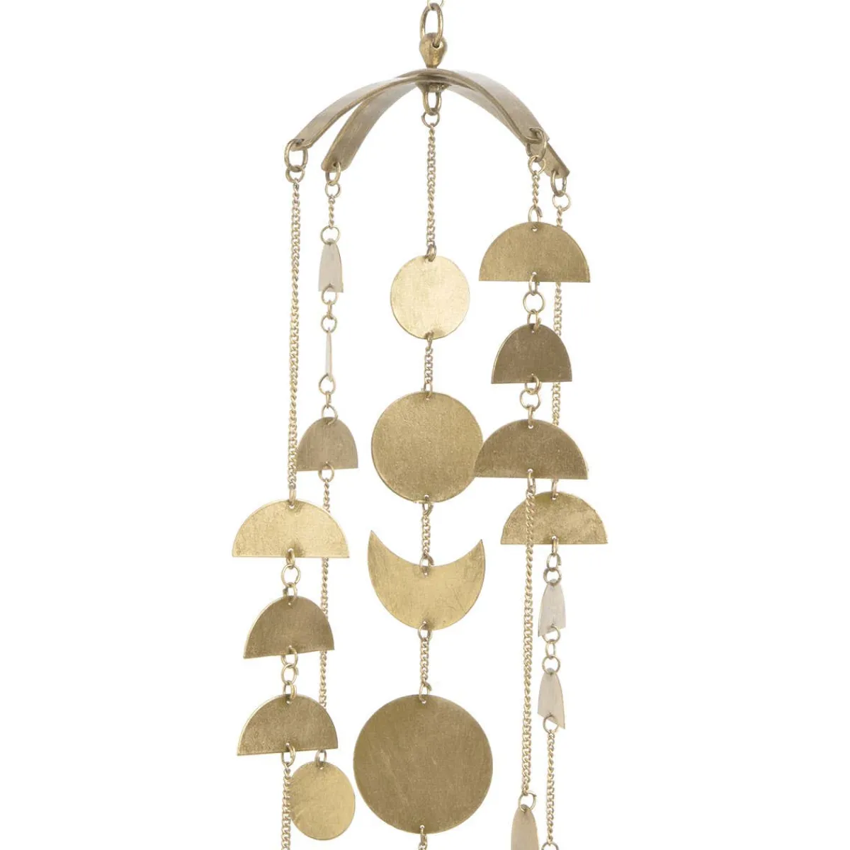 Wall Decor|Mobiles-Crane Baby Brass Ceiling Hanging