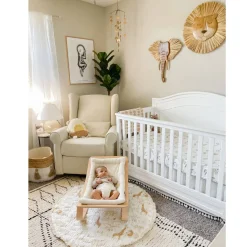 Wall Decor|Mobiles-Crane Baby Brass Ceiling Hanging