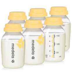 Baby Food Prep + Storage|Breastmilk Storage Systems-Medela Breast Milk Collection & Storage Set 6 Pack (150 mL)